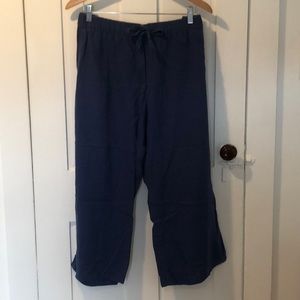 British brand wide leg crops